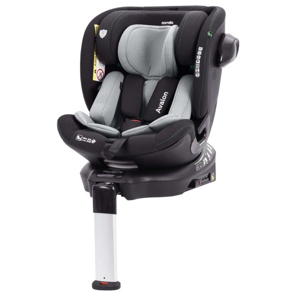 Автокрісло CARRELLO Avalon (CRL-8805 Sky Grey) i-Size 40-150см ISOFIX, поворот, опор.стійка