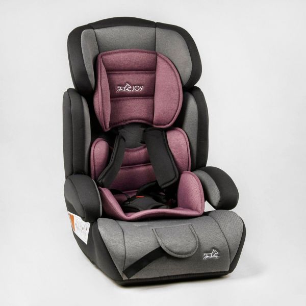 Автокрісло універсальне "JOY"(36800 - VL) - сіро-рожевий
