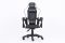Комп‘ютерне крісло із карбоновими вставками CARBON Quattro Gaming Чорно-білий