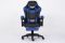 Комп‘ютерне крісло з підставкою для ніг INFINI ESPACE Чорно-синій
