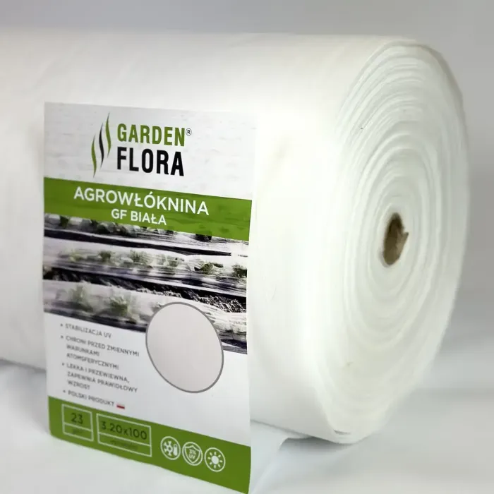 Агроволокно 23 г/м2 3.2м/100м/ Белое/Garden Flora Польша 