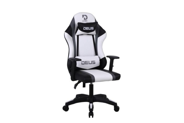 Комп‘ютерне крісло DEUS Storm Чорно-білий