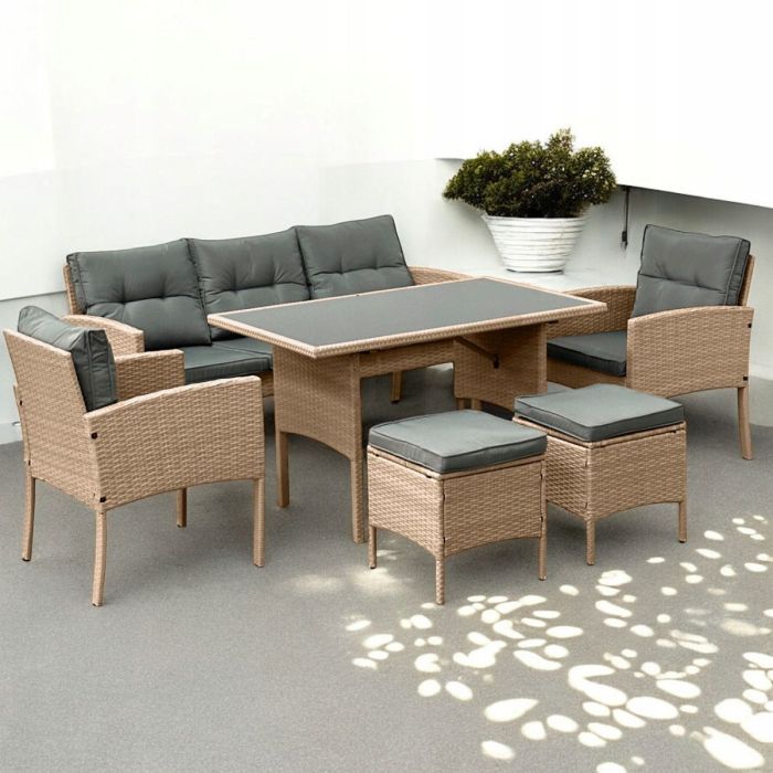 Комплект садових меблів IdealGarden SFS078 Бежевий