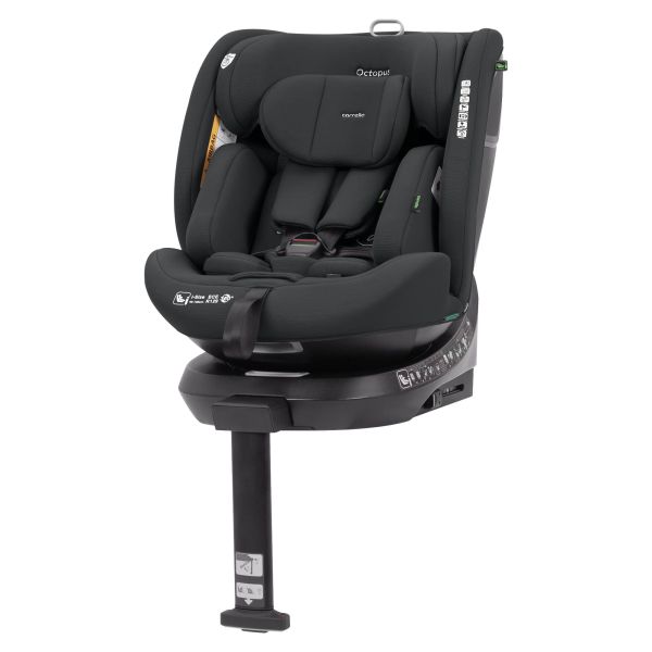 Дитяче Автокрісло CARRELLO Octopus (CRL-16002 Deepwater Grey) i-Size 40-150см ISOFIX, поворот, опор.стійка