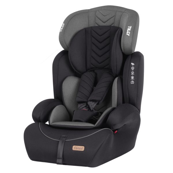 Дитяче автокрісло TILLY Consul (T-531/3 Light Grey) група 1/2/3 /2/
