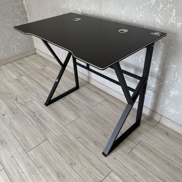 Комп'ютерний стіл STL20CZ Чорний | 100x60см