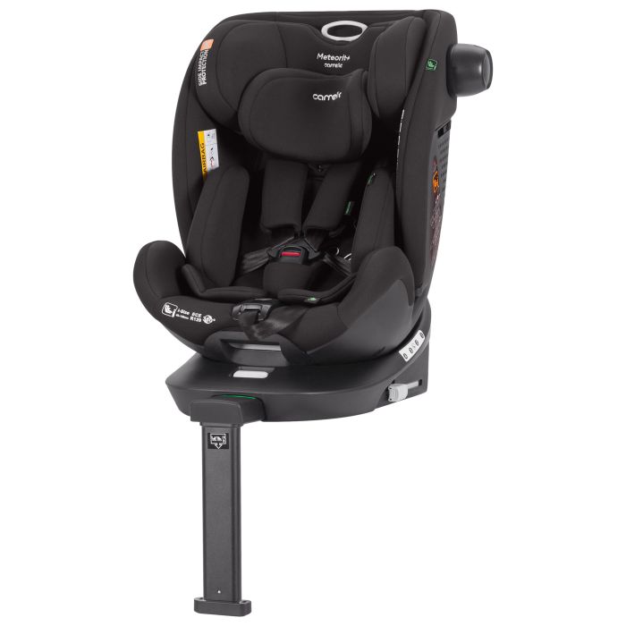 Дитяче Автокрісло CARRELLO Meteorit+ (CRL-17515 Carbon Grey) i-Size 40-150см ISOFIX, поворот, опор.стійка