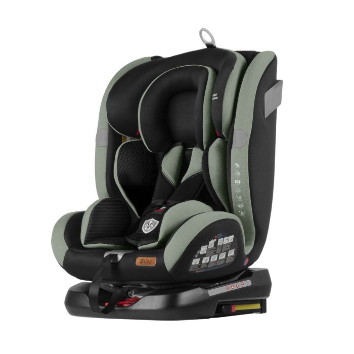 Дитяче Автокрісло TILLY Bliss (T-535 Olive Green) 0+1+2+3 ISOFIX з поворотом