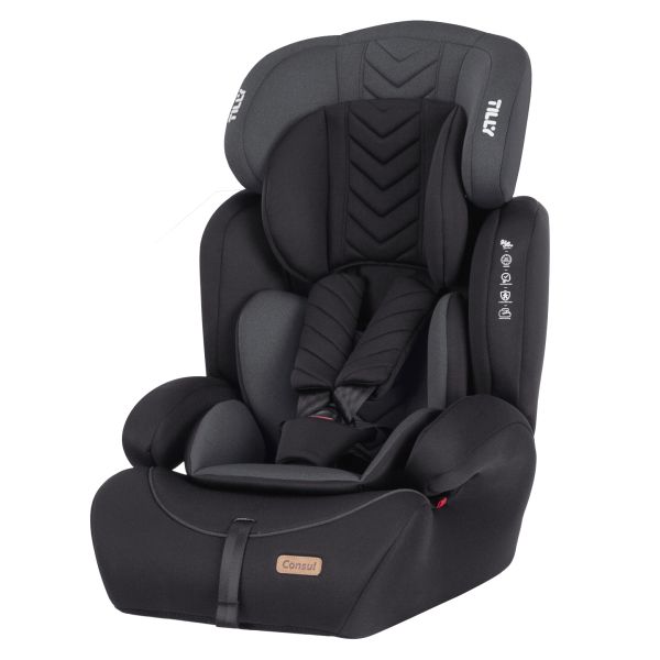 Дитяче автокрісло TILLY Consul (T-531/3 Dark Grey) група 1/2/3 /2/
